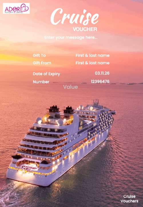 Cruise Voucher Template 8