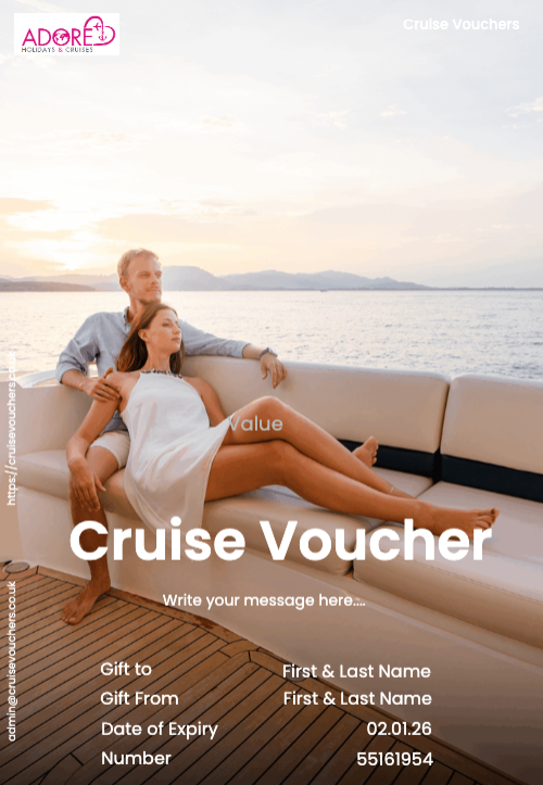 Cruise Voucher Template 4