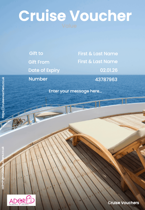 Cruise Voucher Template 5