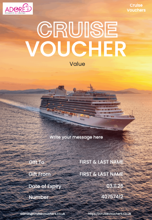 Cruise Voucher Template 2